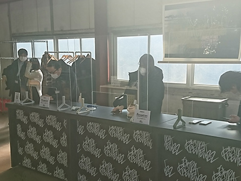 エクストラプレビュー / BtoB向け 非接触型の来場受付